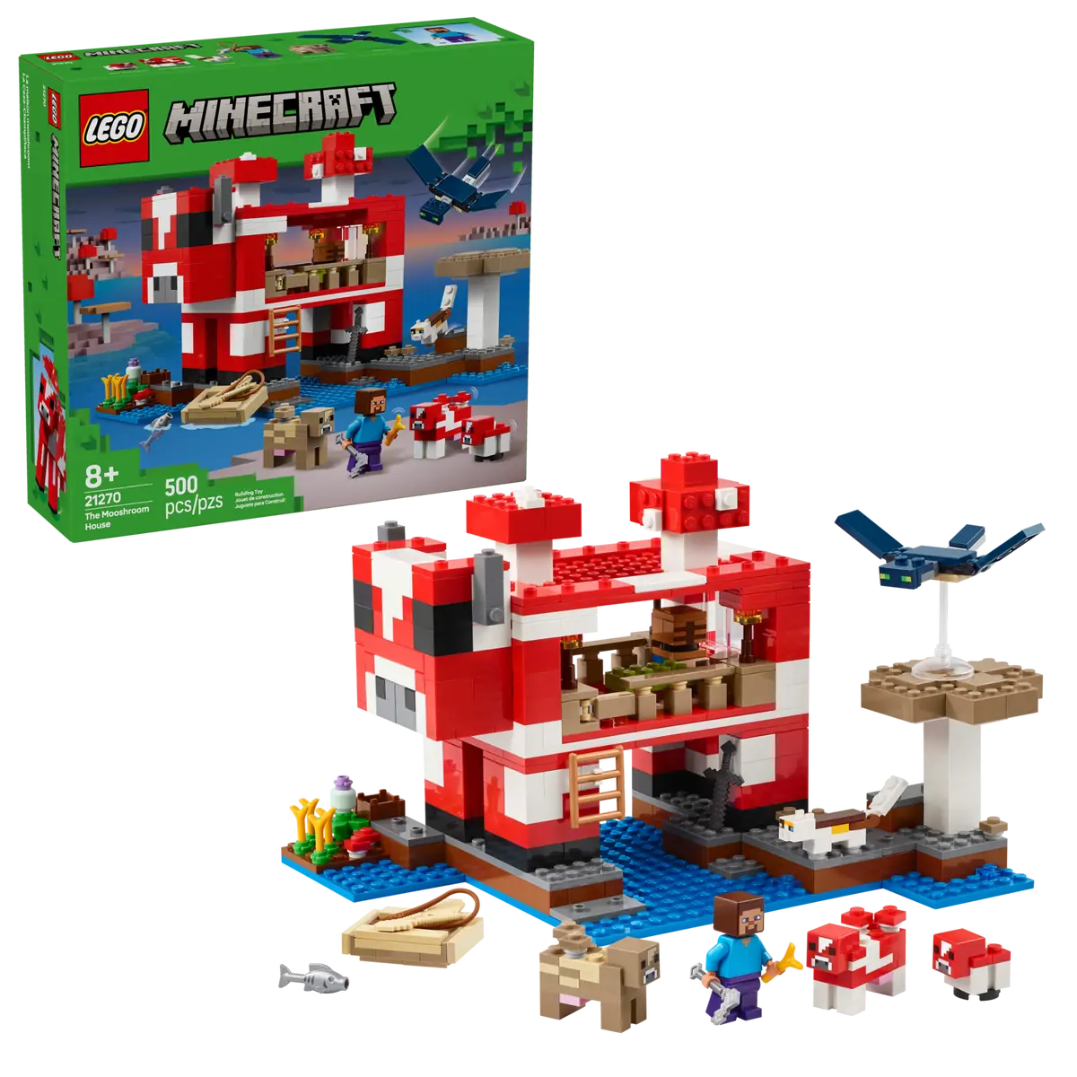 LEGO - Minecraft The Mooshroom House 21270