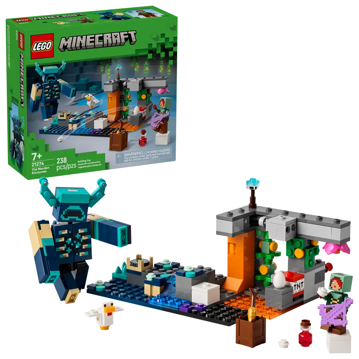LEGO - Minecraft The Warden Encounter 21274