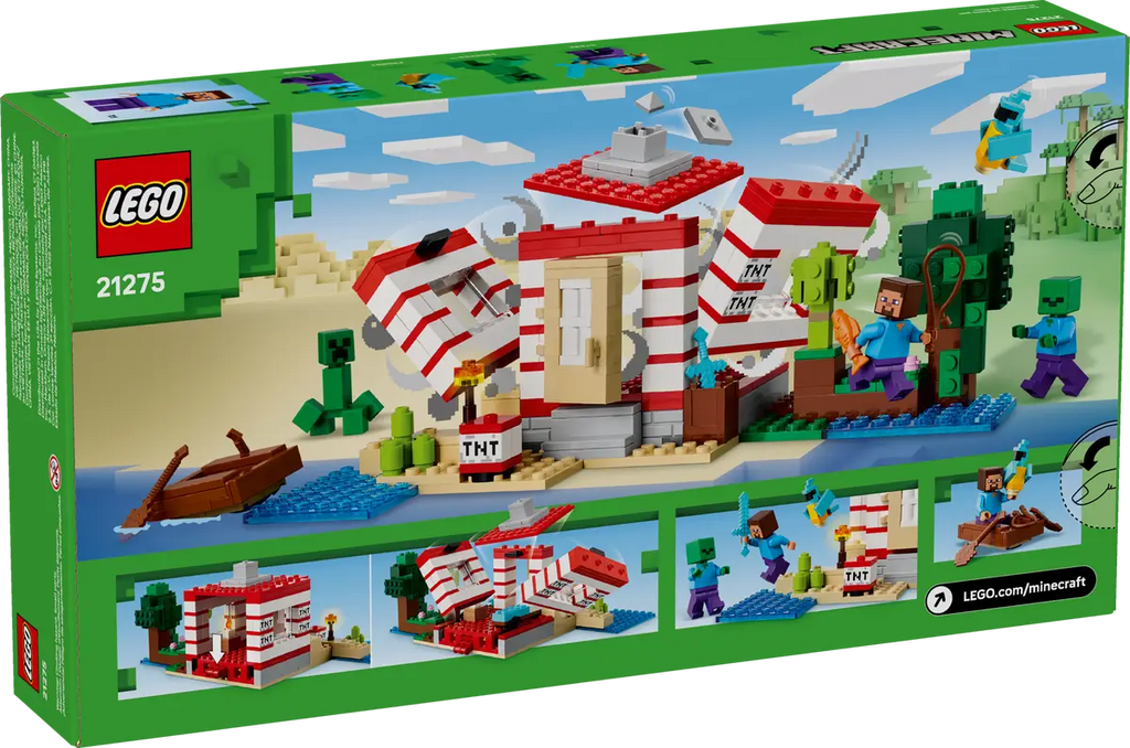 LEGO - Minecraft The TNT Jungle House 21275