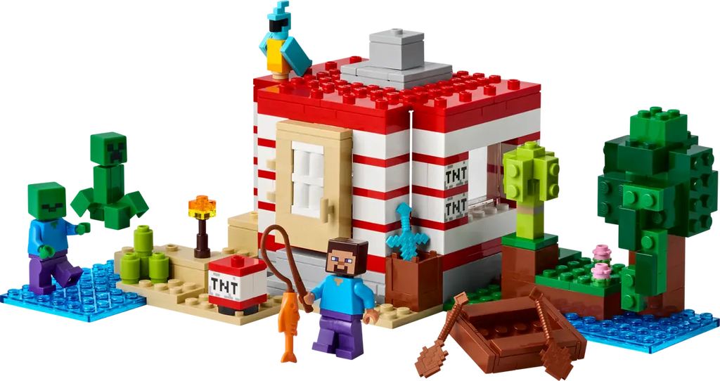 LEGO - Minecraft The TNT Jungle House 21275