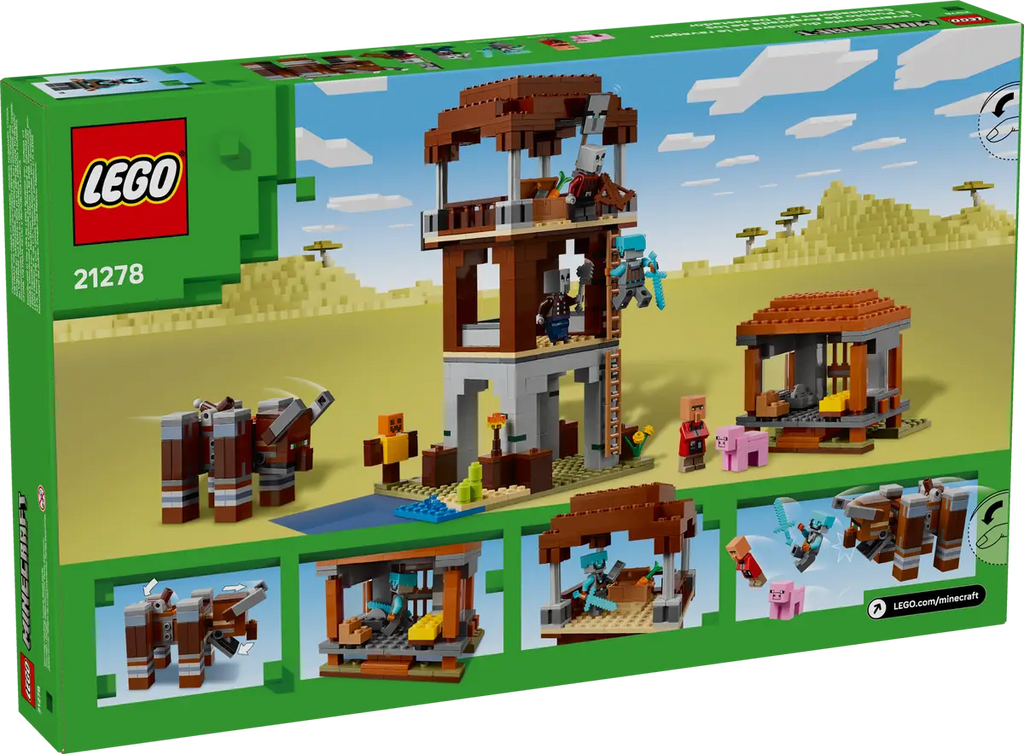LEGO - Minecraft The Pillager Outpost & Ravager 21278