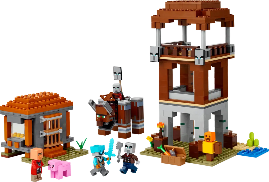 LEGO - Minecraft The Pillager Outpost & Ravager 21278