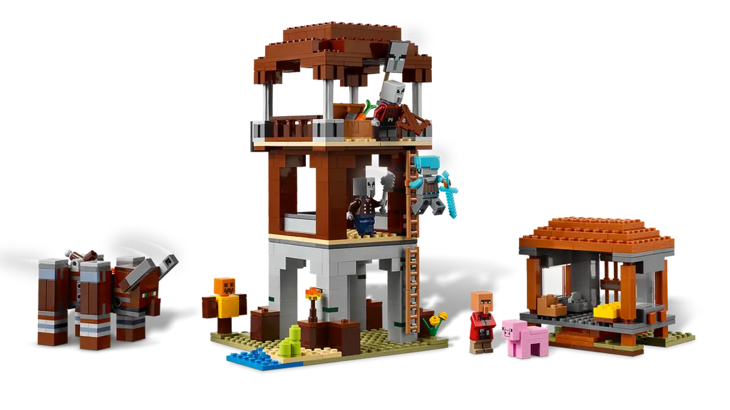 LEGO - Minecraft The Pillager Outpost & Ravager 21278
