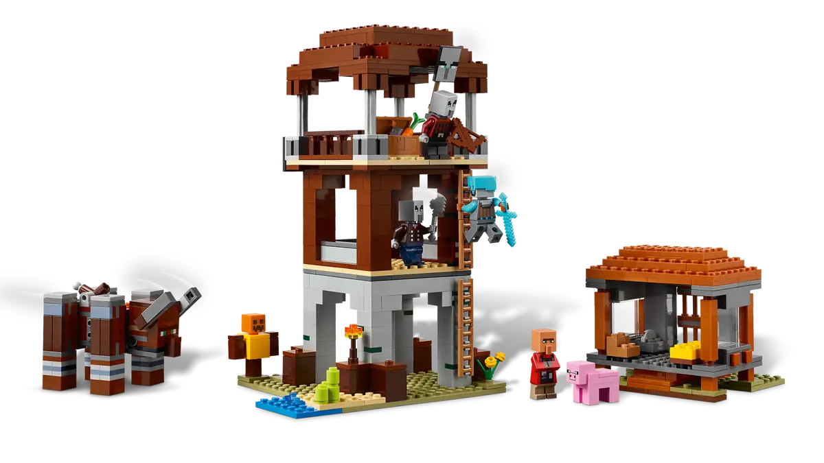 LEGO - Minecraft The Pillager Outpost & Ravager 21278