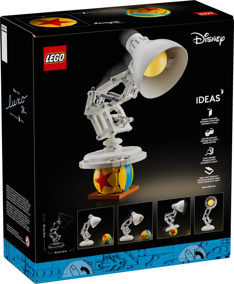 LEGO - Ideas Disney Pixar Luxo Jr. 21357