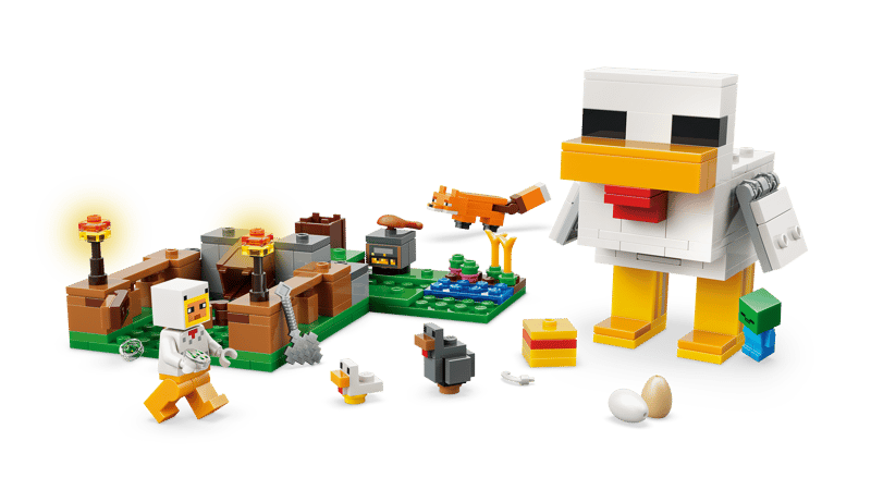 LEGO - Minecraft Chicken Farm