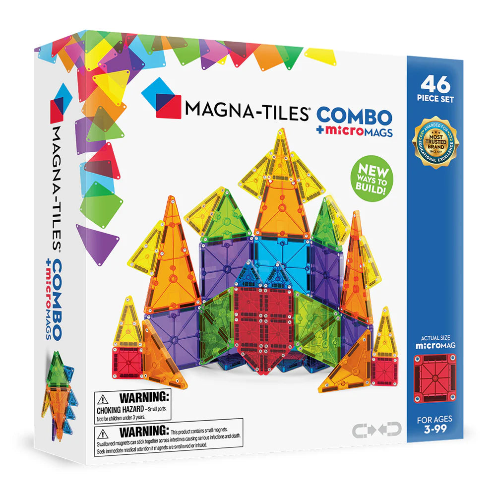 Magna Tiles - Combo + MicroMAGS 46 piece