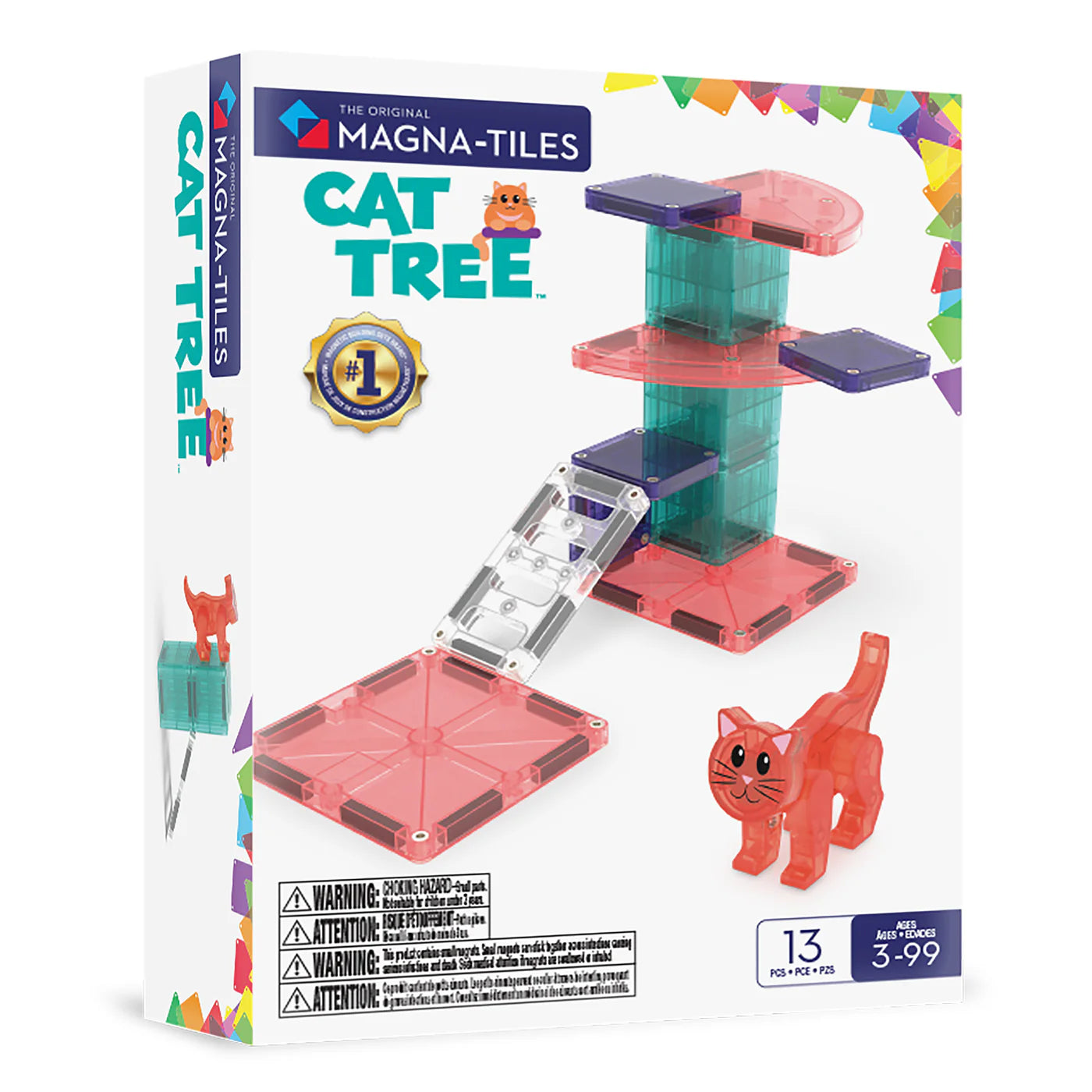 Magna Tiles - Cat Tree - 13 piece