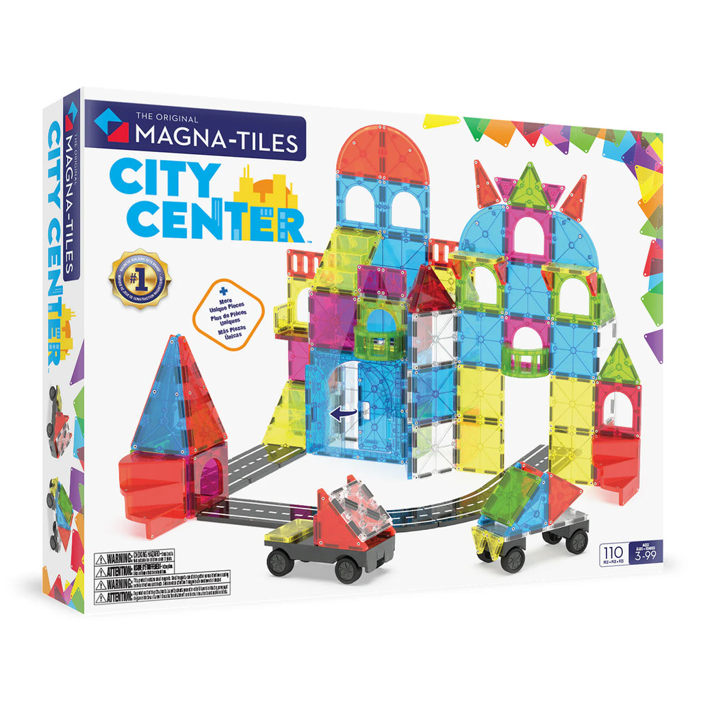 Magna Tiles - City Center Set - 110 piece