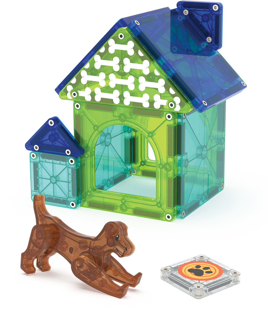 Magna Tiles - Dog House - 13 piece