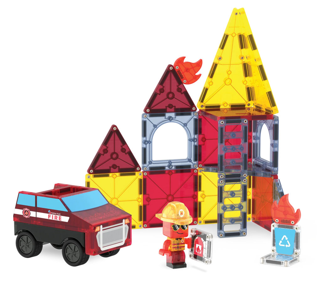 Magna Tiles - Fire Rescue - 27 piece