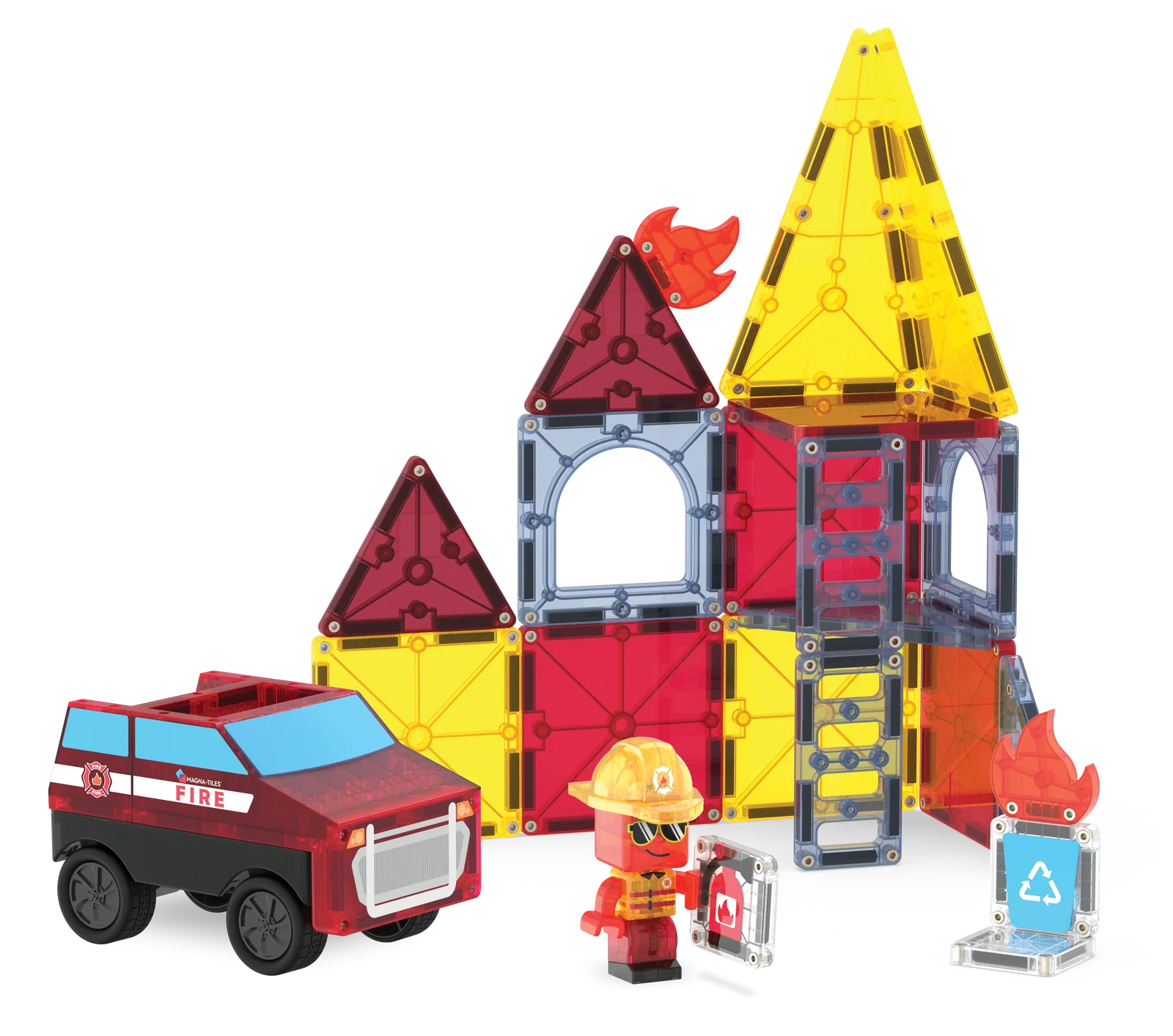 Magna Tiles - Fire Rescue - 27 piece