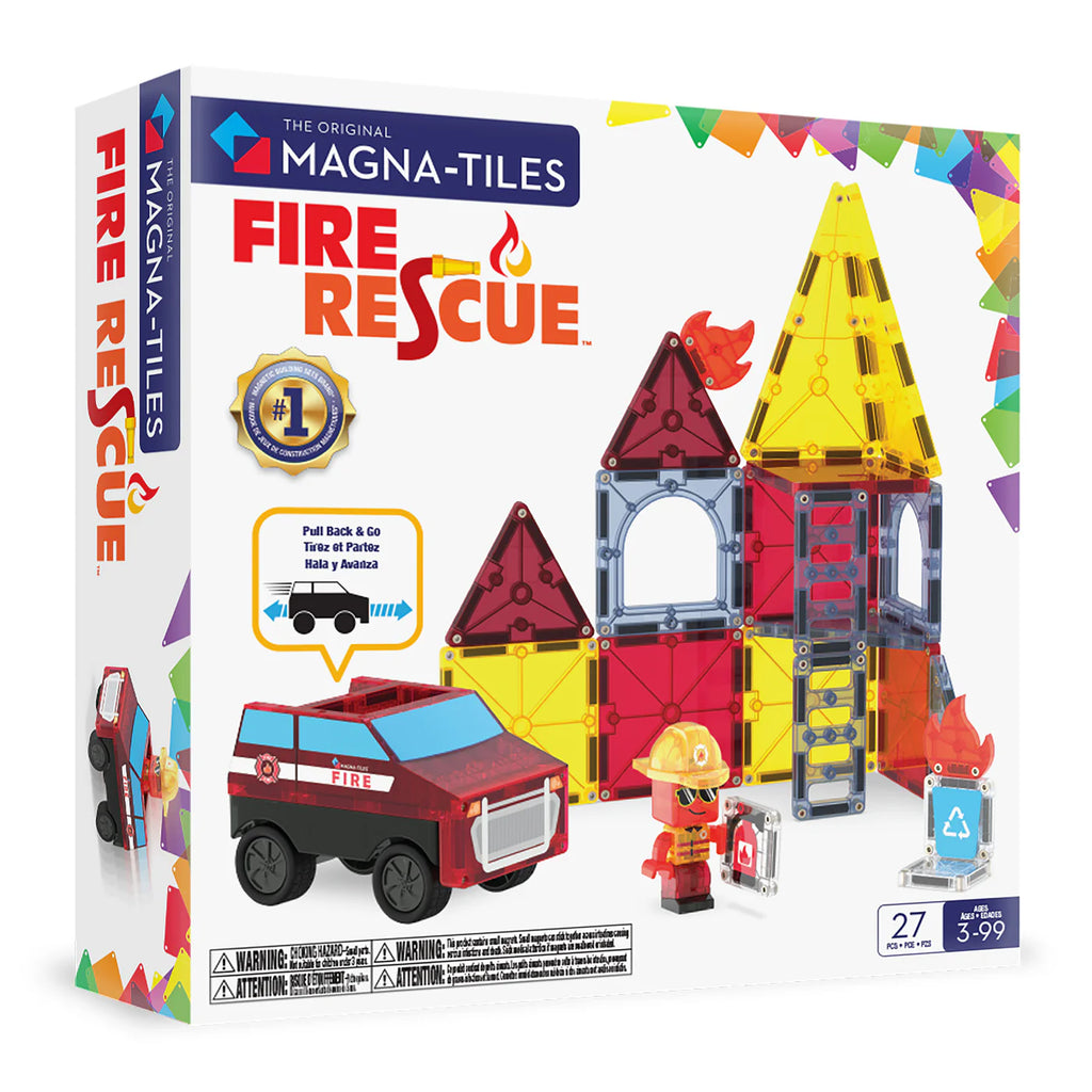 Magna Tiles - Fire Rescue - 27 piece
