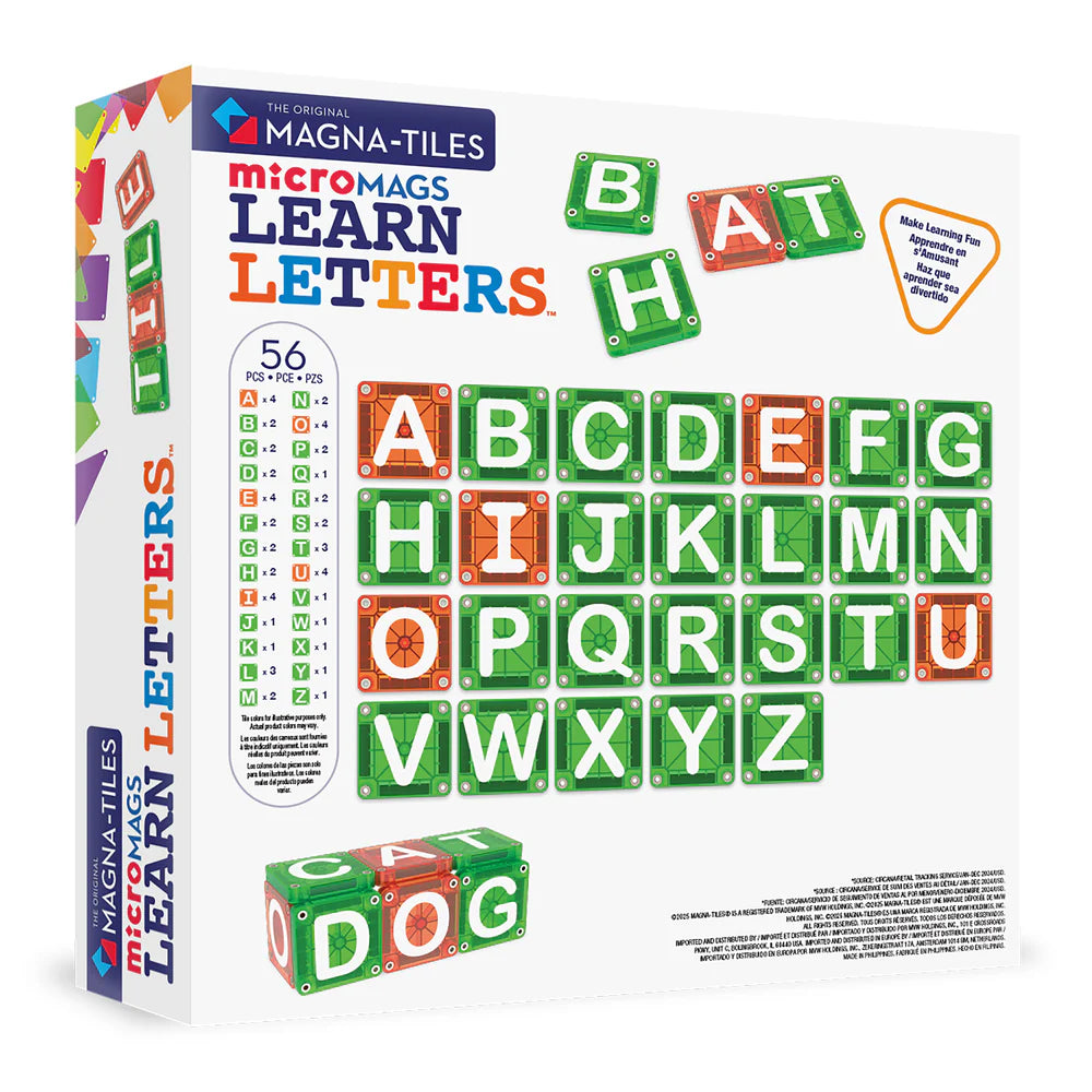 Magna Tiles - MicroMags Learn Letters