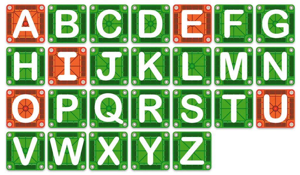 Magna Tiles - MicroMags Learn Letters