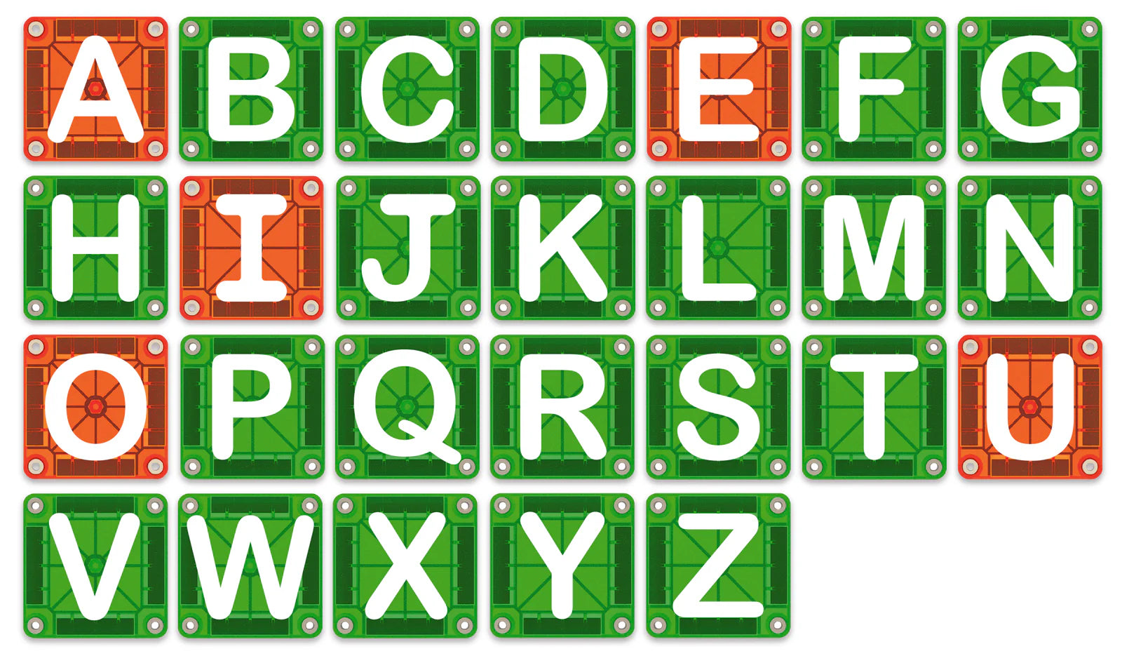 Magna Tiles - MicroMags Learn Letters