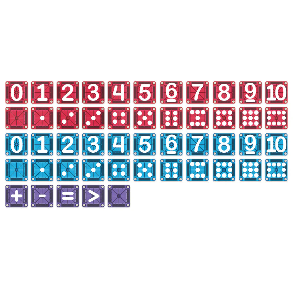 Magna Tiles - MicroMags Learn Numbers
