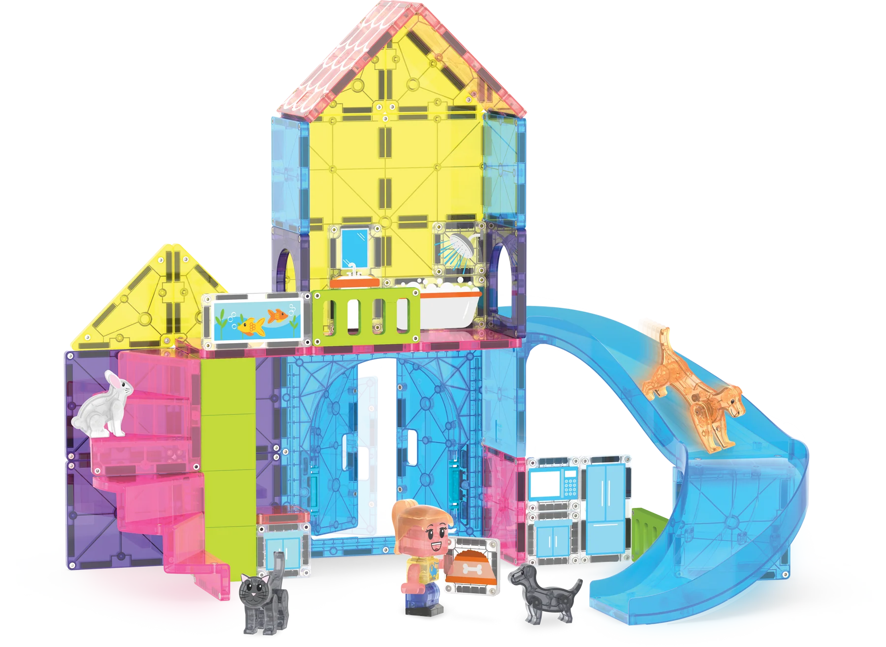 Magna Tiles - Pet Playhouse - 50 piece