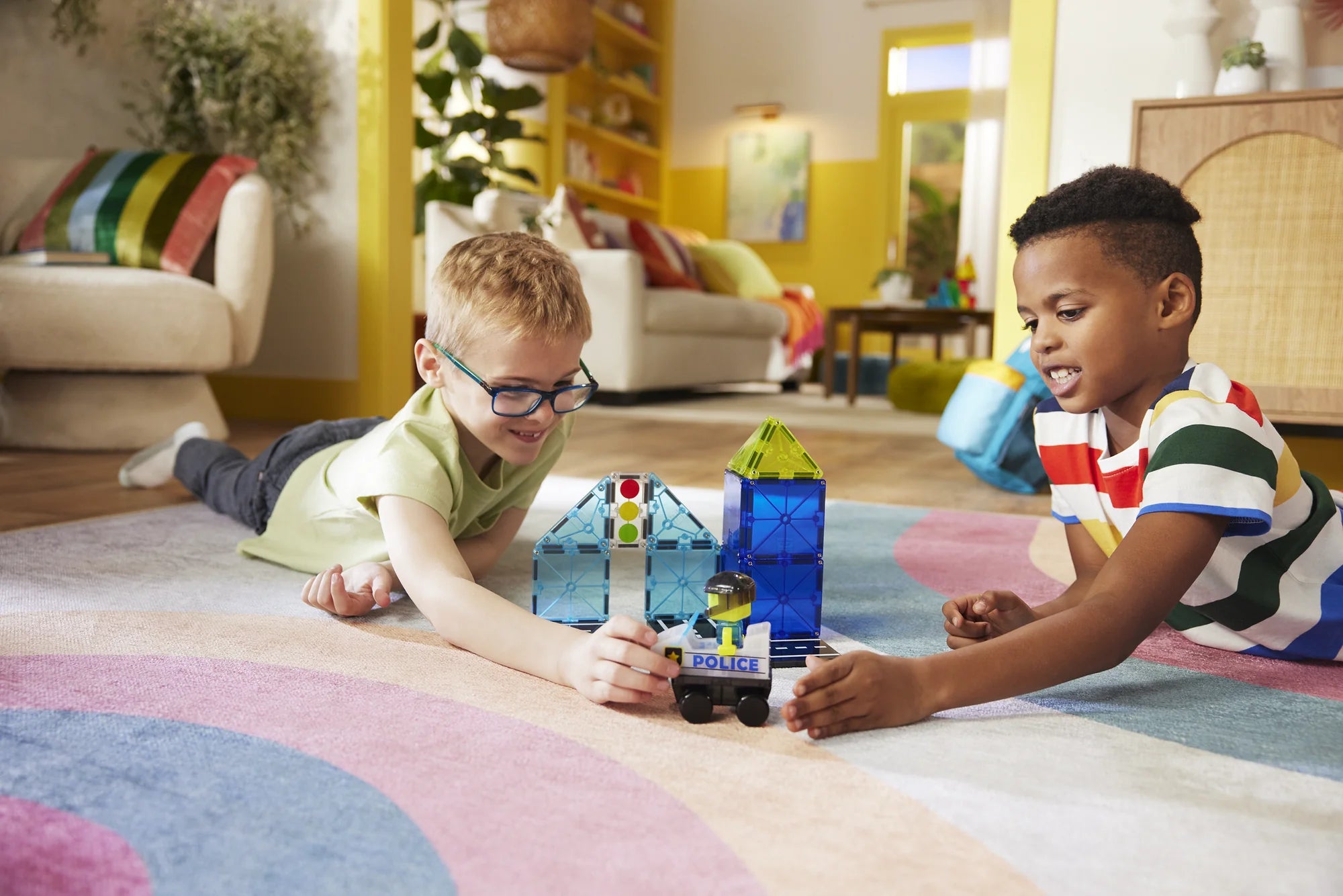 Magna Tiles - Police Patrol - 20 piece