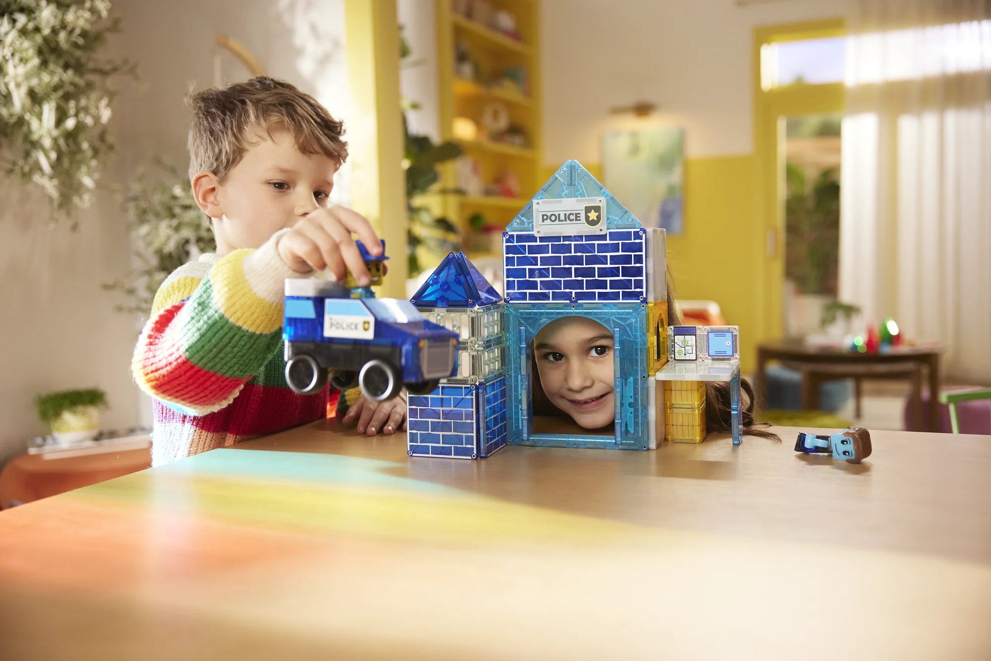 Magna Tiles - Police Station - 35 piece
