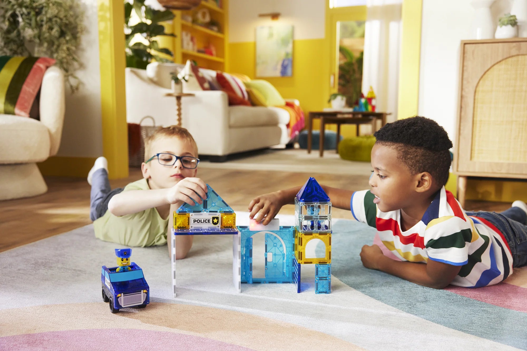 Magna Tiles - Police Station - 35 piece
