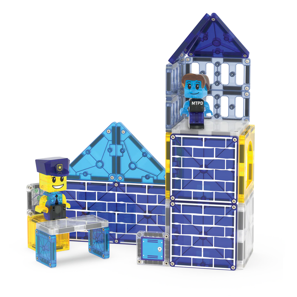 Magna Tiles - Police Station - 35 piece