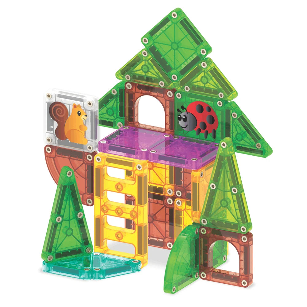 Magna Tiles - MicroMags Travel Tree House 24pc