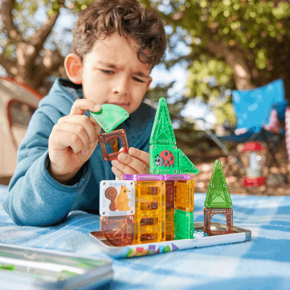 Magna Tiles - MicroMags Travel Tree House 24pc