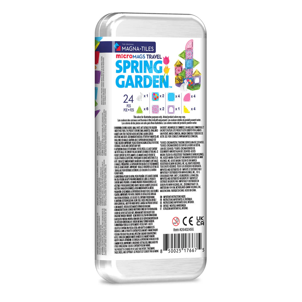 Magna Tiles - MicroMags Travel Spring Garden 24pc
