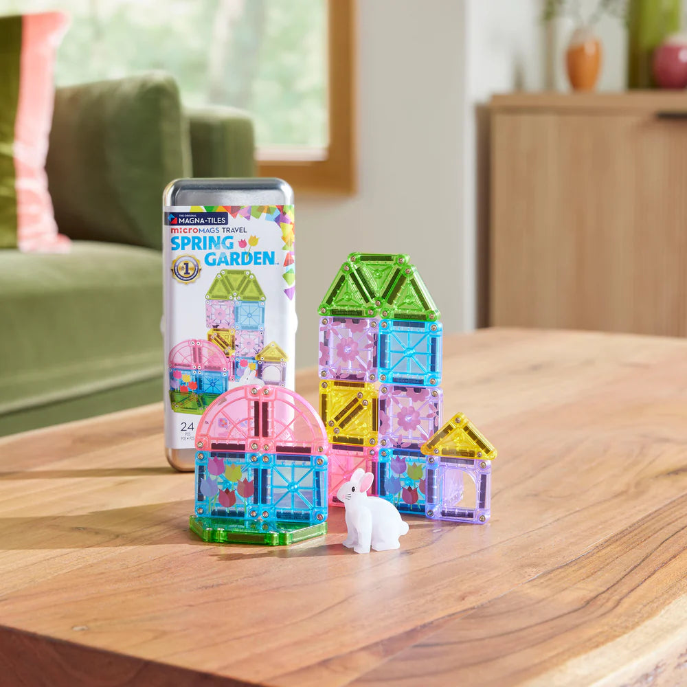 Magna Tiles - MicroMags Travel Spring Garden 24pc