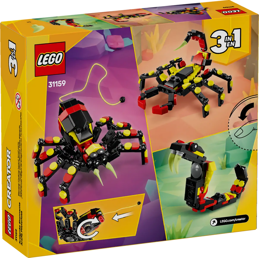 LEGO - Creator Wild Animals Surprising Spider 31159