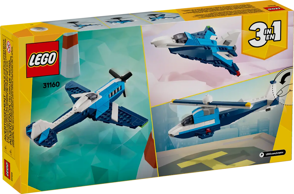 LEGO - Creator Aircraft: Race Plane 31160
