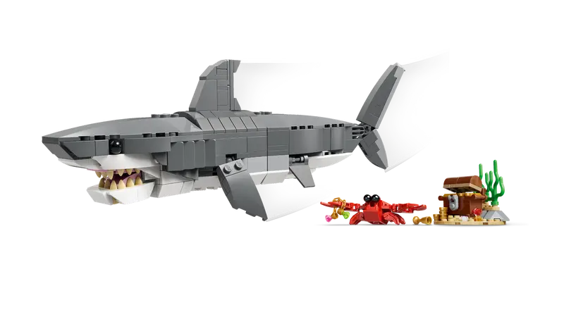 LEGO - Creator Fierce Shark with Treasure Chest 31381