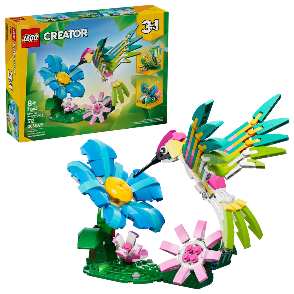 LEGO - Creator Colorful Hummingbird 31384