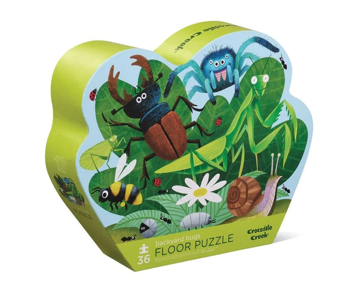 Crocodile Creek - Puzzle 36pcs - Backyard Bugs