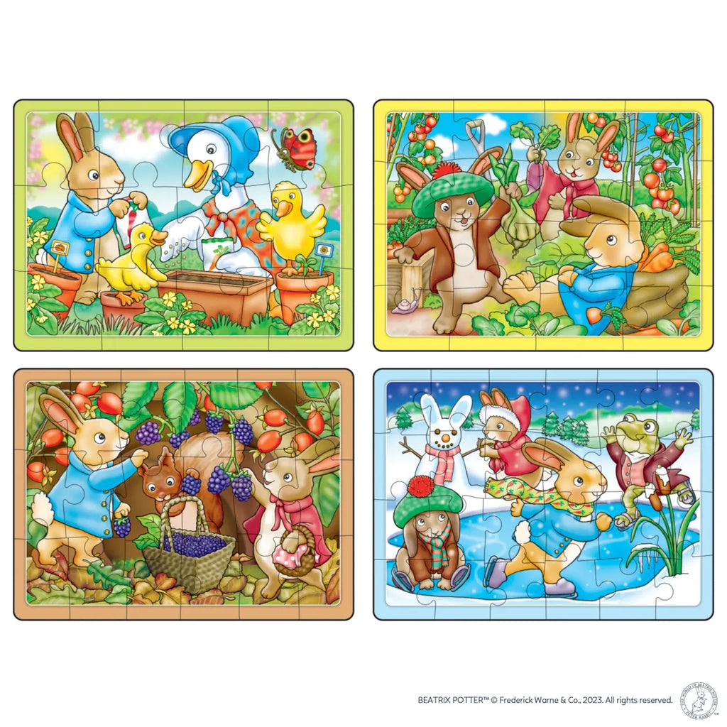 Orchard Peter Rabbit - 4-in-a-Box Puzzles