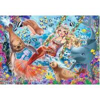 Ravensburger - 2x24pc Mermaid Tea Party Puzzle