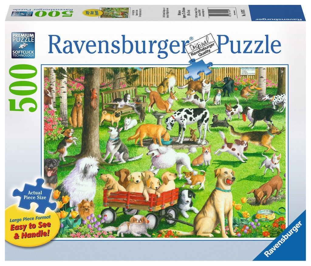 Ravensburger - At The Dog Park Puzzle 500Pclf