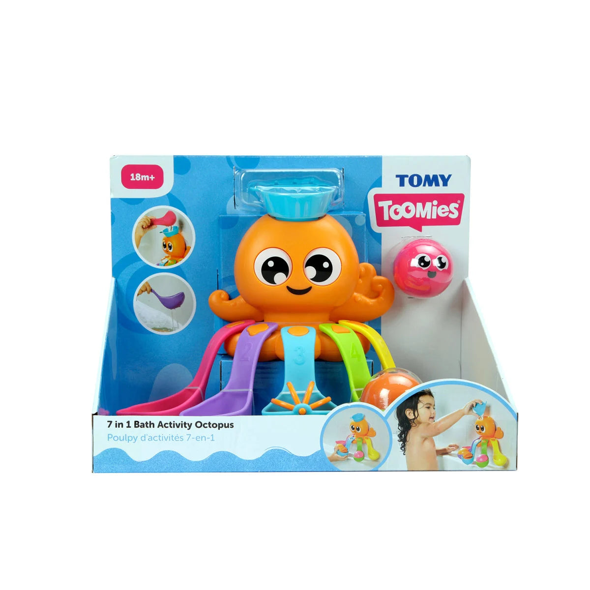 Tomy - 7 in 1 Bath Octopus