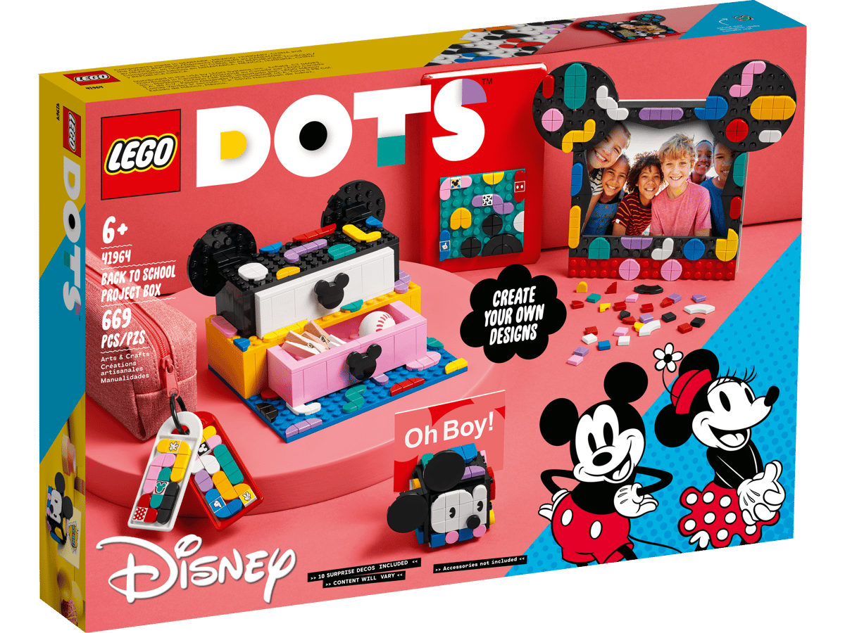 LEGO - DOTS Mickey Mouse & Minnie Mouse Back-to-School 41964