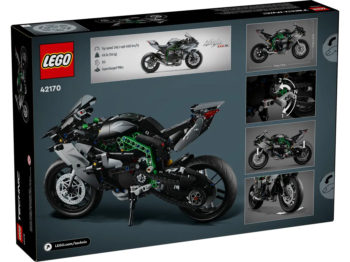LEGO - Technic Kawasaki Ninja H2R Motorcycle 42170