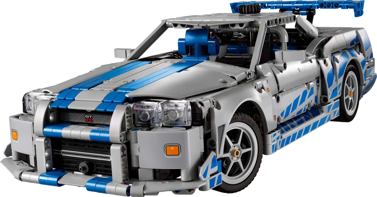 LEGO - Technic 2 Fast 2 Furious Nissan Skyline GT-R (R34) Car 42210