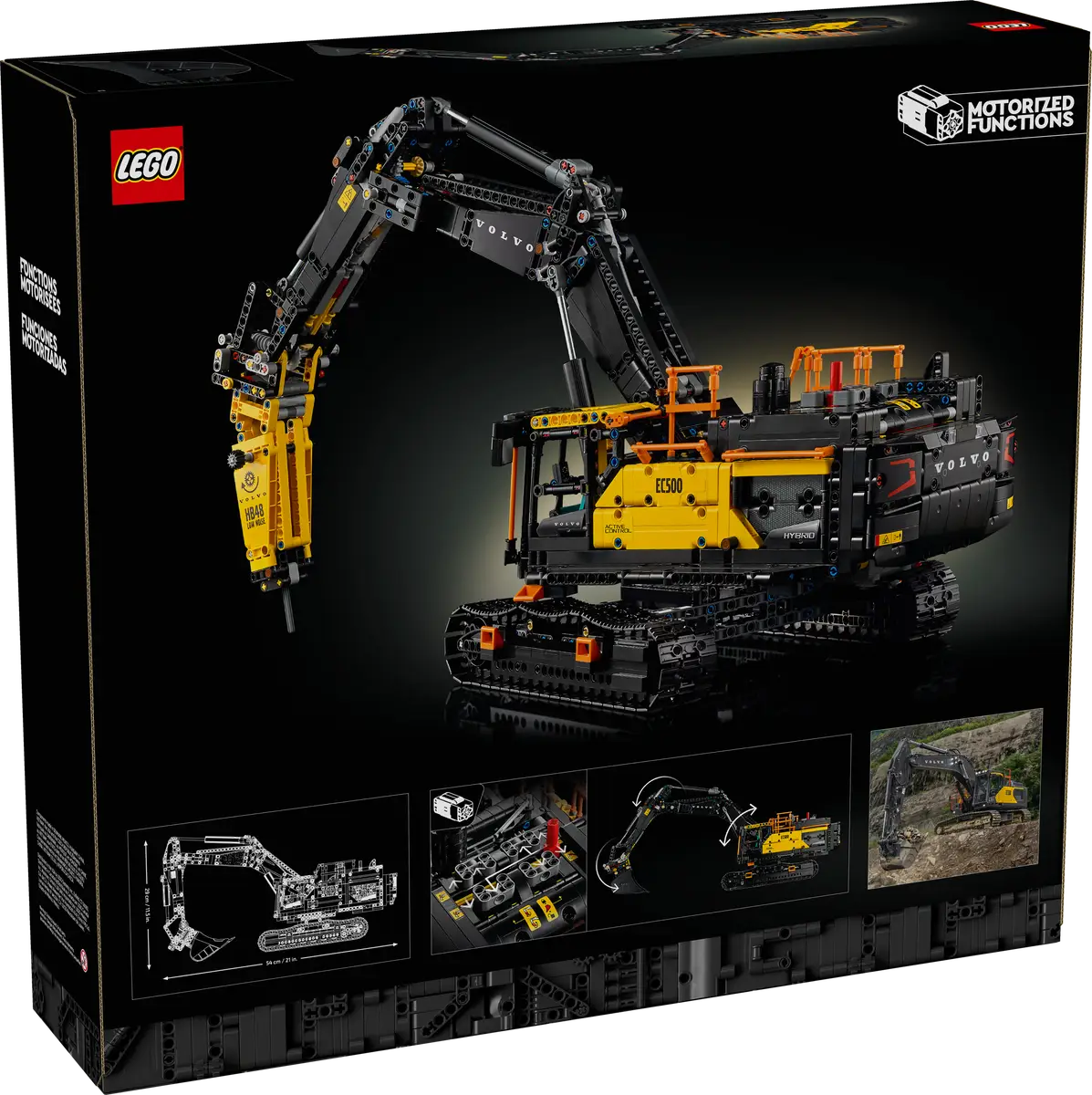 LEGO - Technic Volvo EC500 Hybrid Excavator 42215