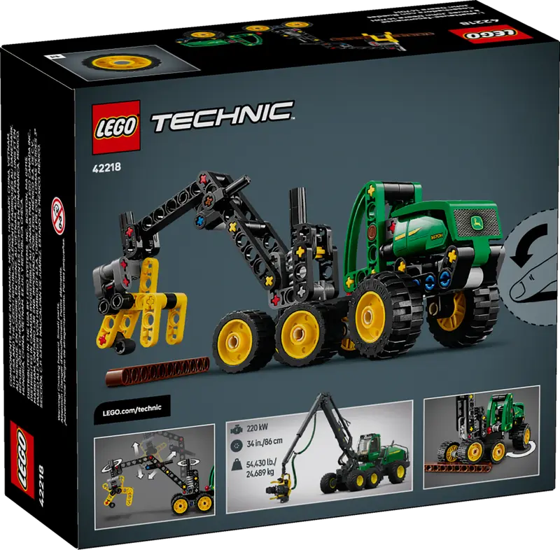 LEGO - Technic John Deere 1740H Wheeled Harvester 42218