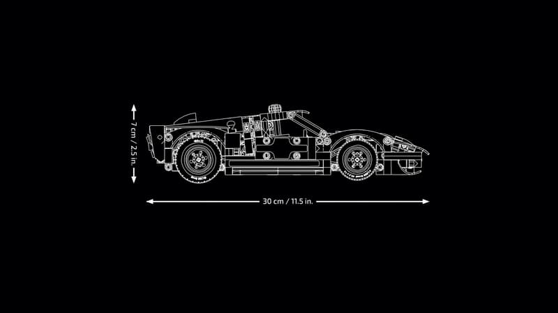 LEGO - Technic 1966 Ford GT40 MK II Race Car 42223