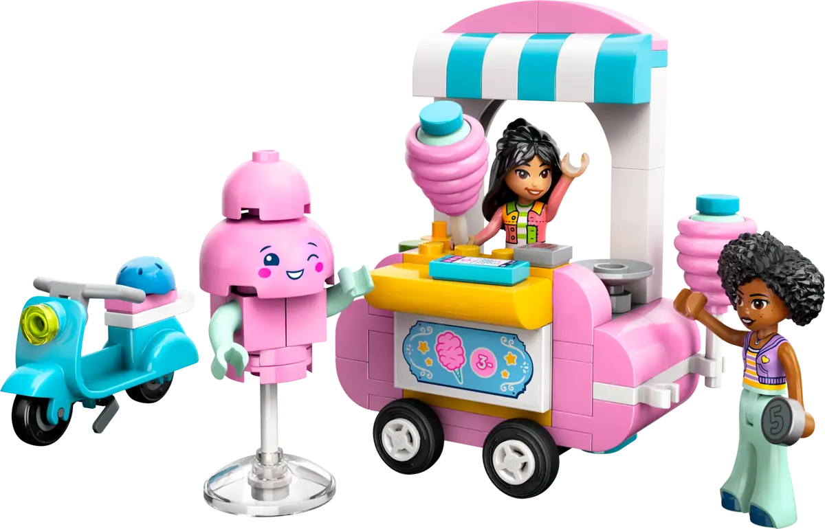 LEGO - Friends Cotton Candy Stand & Scooter 42643