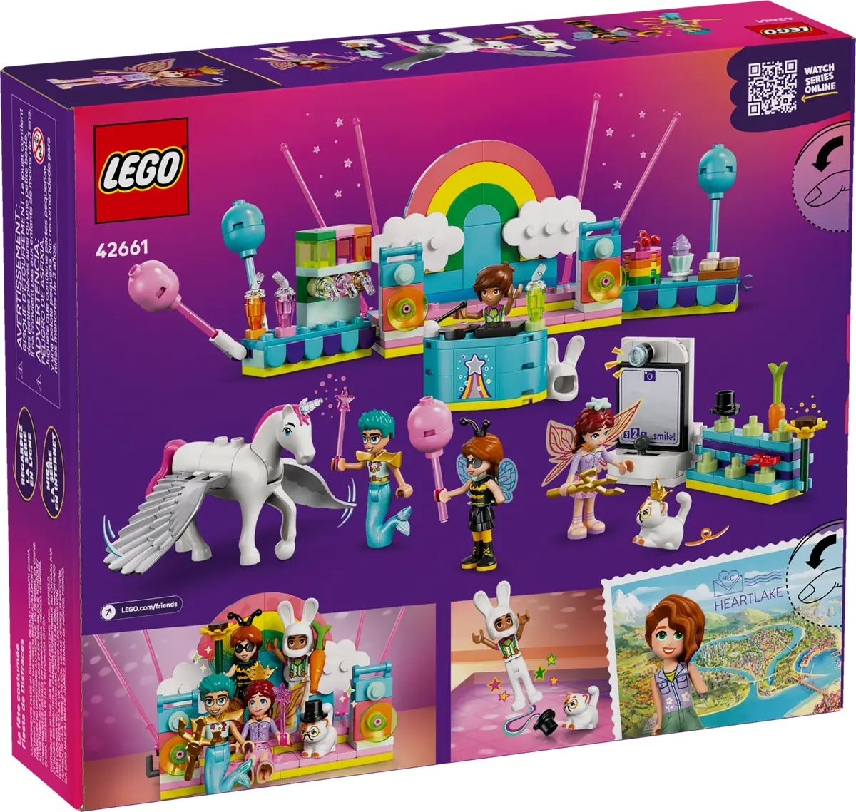 LEGO - Friends Costume Party  with Unicorn & Fairy 42661