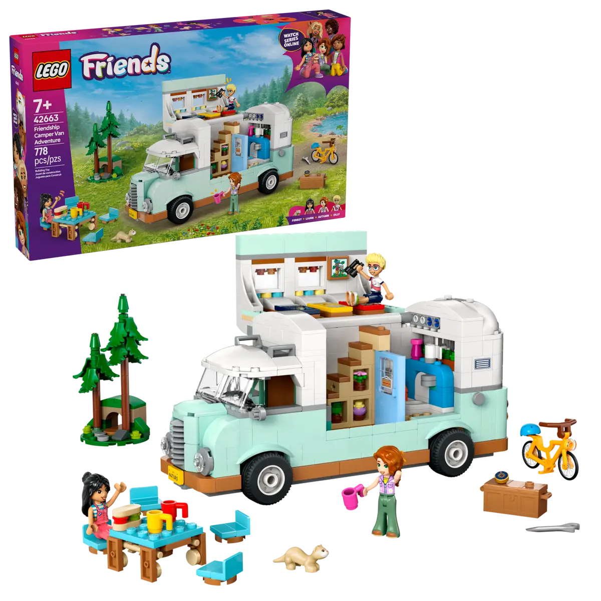 LEGO - Friends Camper Van Adventure 42663