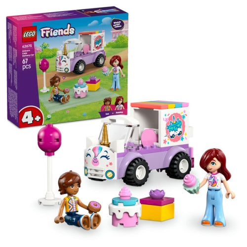 LEGO - Friends Unicorn Cake Delivery Car 42675