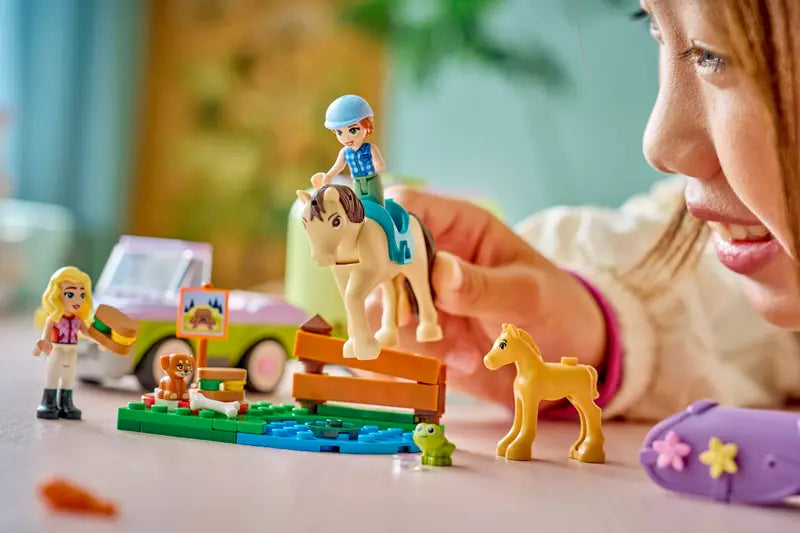 LEGO - Friends Horse and Baby Foal Trailer 42695